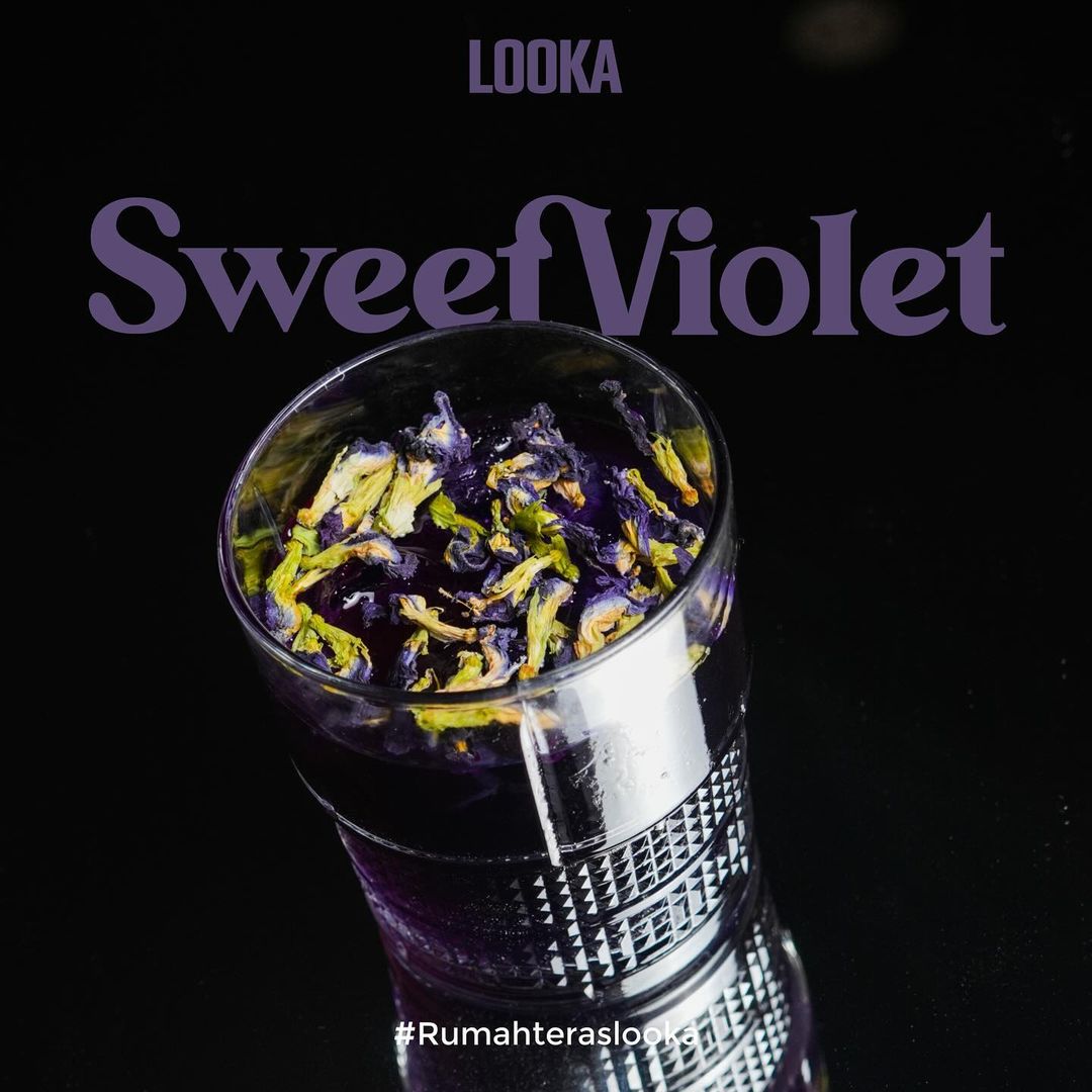 Sweet violet minuman looka kendari